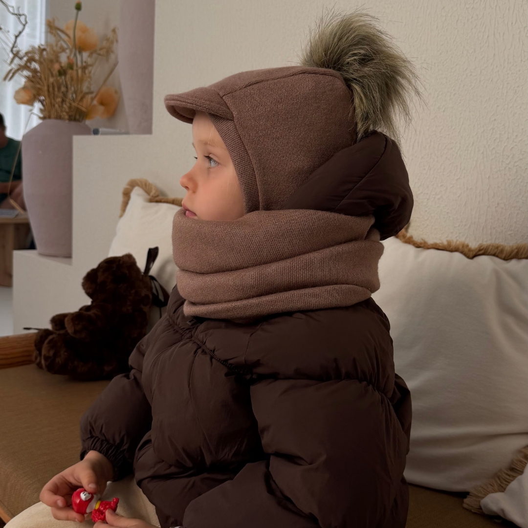 Žieminis šalmukas su BUMBULIUKU - Image 4