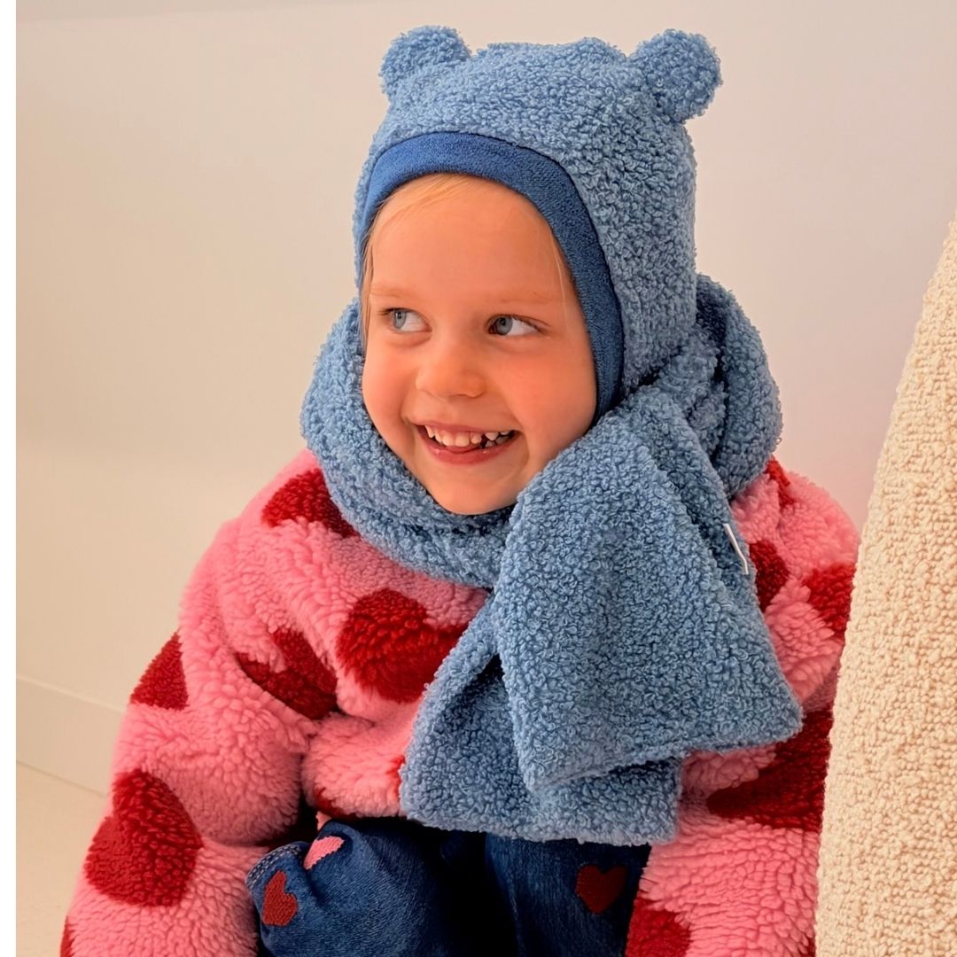 Žieminis Teddy šalmuko komplektas - Image 8