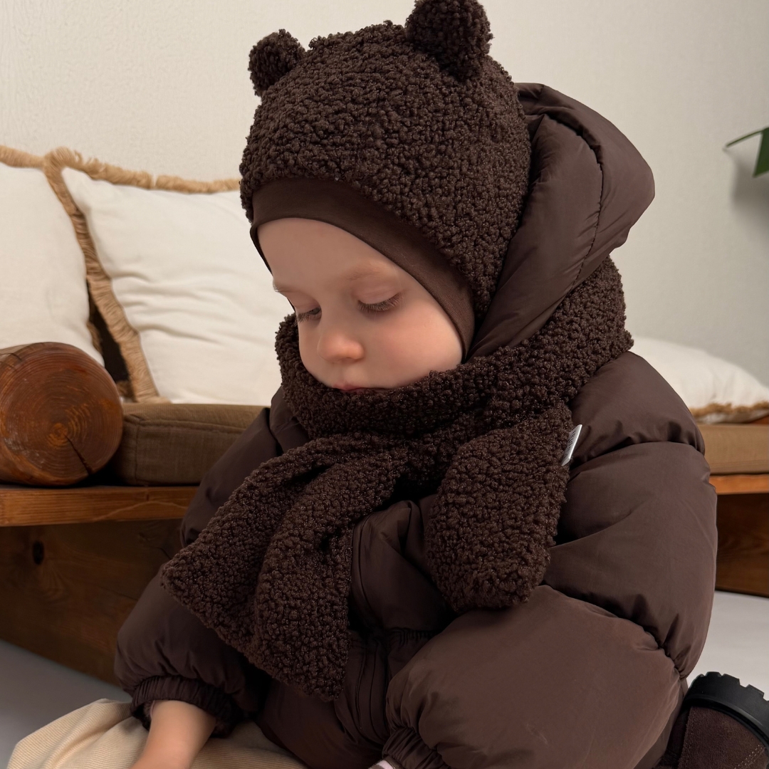 Žieminis Teddy šalmuko komplektas - Image 6