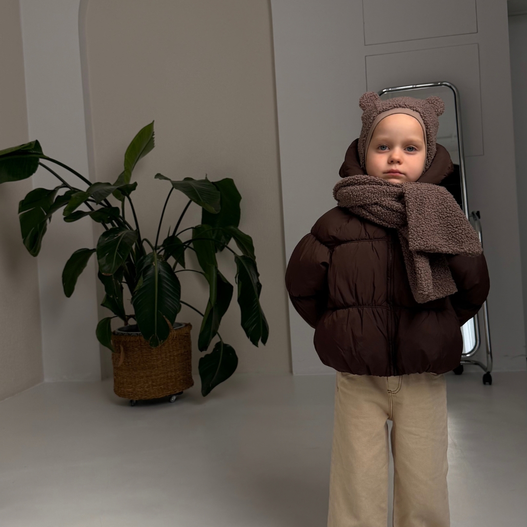 Žieminis Teddy šalmuko komplektas - Image 2